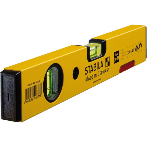 Stabila - Wasserwaage 70 M, 30cm mit Magnetsystem