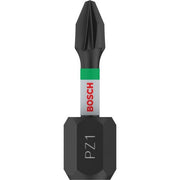 Bosch - Bit PRO Pozidriv Impact Bit, 2608522400 PZ1, 25 mm, 2-tlg