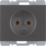 Berker - Steckdose 6167157006 anthrazit matt