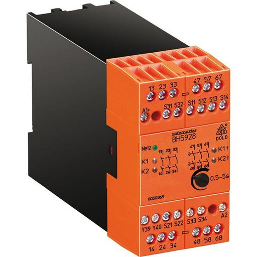 Dold&Söhne - Gerät zur Überwachung von sicherheitsgerichteten Stromkreisen Not-Aus-Modul BH5928.47 DC24V 30-300s
