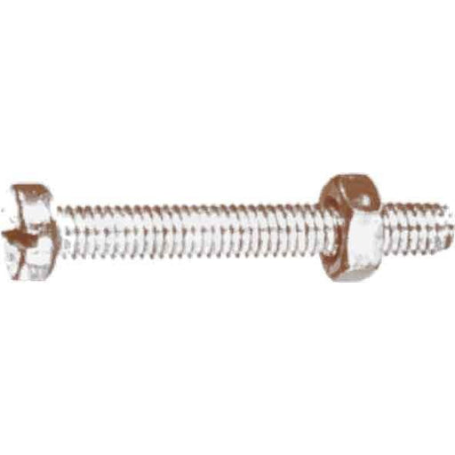 Dresselhaus - Maschinenschraube/Bolzen Zyl.schraube m.Mutter vz 4312/001/53 6x30 VE25 − 25 Stück