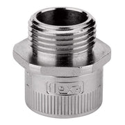Flexa - Metall-Schutzschlauch-Verschraubung Metallverschraubung gerade 15801321020 AD 21, M 20 x 1,5 − 50 Stück