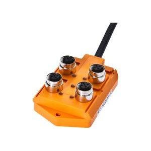 Ipf Electronic - Passiver Sensor-/Aktor-Verteiler (mit Leitung) Verteiler, 30x82x54mm, VK001001 10-30V DC 4x M12