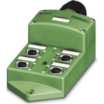 Phoenix Contact - Passiver Sensor-/Aktor-Verteiler (ohne Leitung) Sensor-/Aktor-Box SACB-4/ 8-L-C SCO