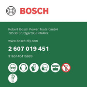 Bosch - Werkzeugset Lochsägen-Set, 5-teilig, 2607019451 Durchmesser: 60 - 92