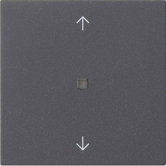 Gira - Bedienelement intelligent Funk-Bedienaufsatz 549428 Pfeile Anthrazit