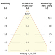 EVN Lichttechnik - Decken-/Wandleuchte LED-Deckenleuchte DSR54190125 ML, MC