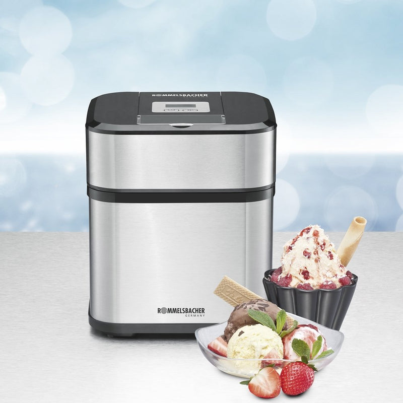 Rommelsbacher - Eiscreme-Automat Eismaschine KURT IM 12 eds eds 4-in-1