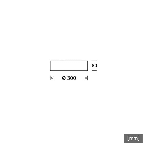 LTS Licht&Leuchten - Decken-/Wandleuchte LED-Leuchte SKISA101.830.1DALIws 830, DALI, ws