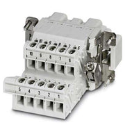 Phoenix Contact - Kontakteinsatz für Rechtecksteckverbinder Klemmenadapter HC-B 10-A-UT-PEL-M − 5 Stück