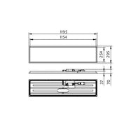 Philips Lighting - Decken-/Wandleuchte LED-Panel RC132V G6 #75006799 4000K, WIA