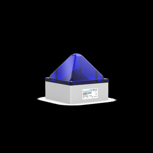 Pfannenberg - Signalleuchte LED-Leuchte QUADRO #21108647000 blau,90-253AC,75cd