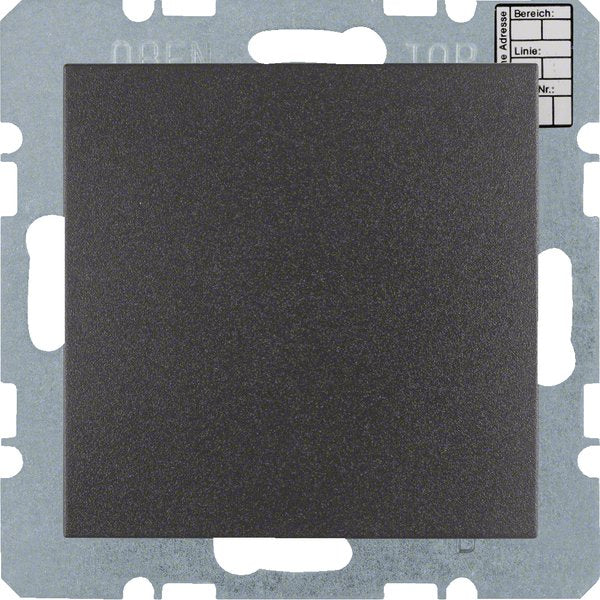 Berker - Bussystem-Raumtemperaturregler KNX-Sensor 75441385 anthrazit matt