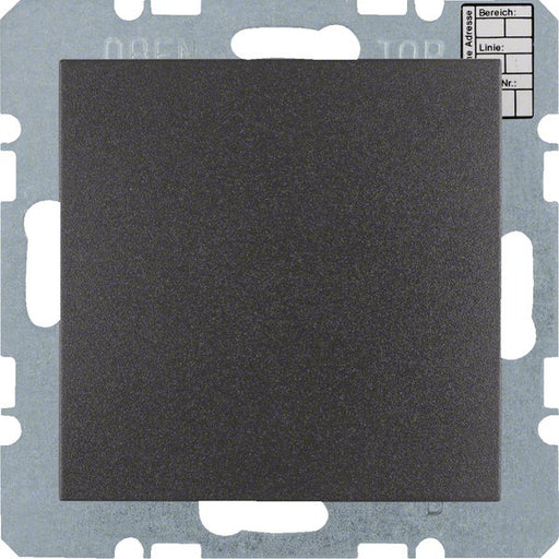 Berker - Bussystem-Raumtemperaturregler KNX-Sensor 75441385 anthrazit matt