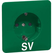 Peha - Schalter-/Steckdosenkombination Steckdose D 80.6611 GRÜN SV
