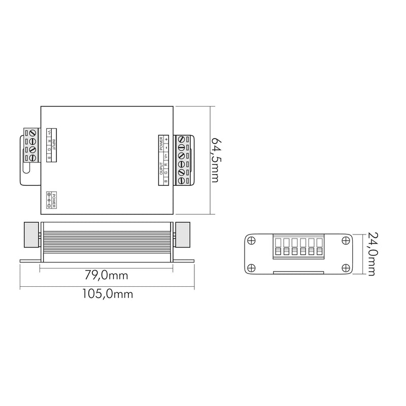 Nobile - Steuergerät für Leuchten LED RGB-Booster 12-24V 1820911212