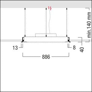 Zumtobel Group - Decken-/Wandleuchte LED-Rundleuchte ONDA2 E #42184857 4000K