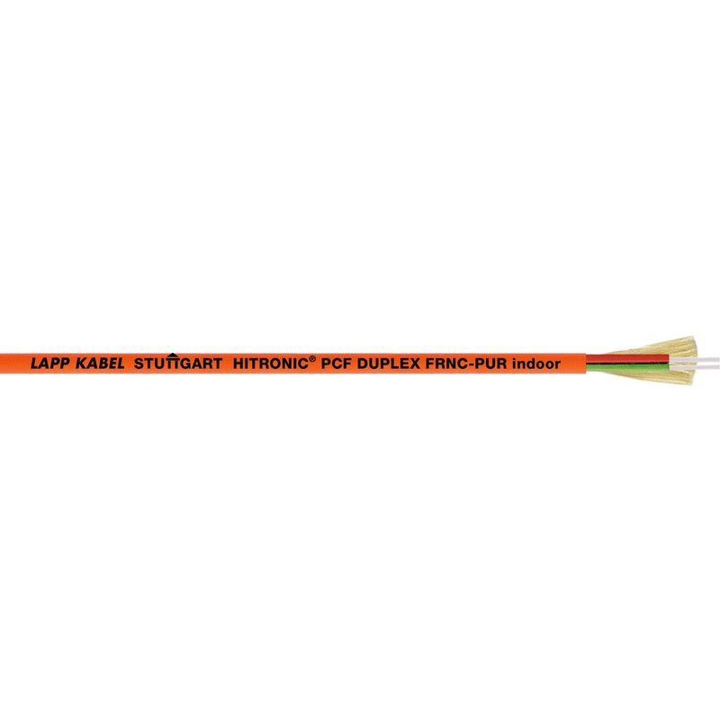 Lapp Kabel&Leitung - LWL-Kabel HITRONIC PCF DUPLEX 28020702/1000 FRNC-PUR indoor − 1000 Meter