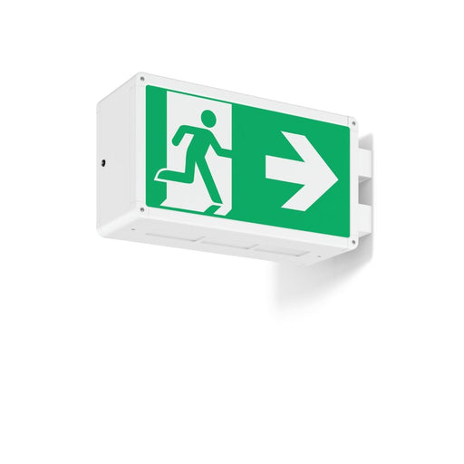 RZB - Sicherheitsleuchte LED-Rettungszeichenleuchte 651065.002.1 Ausleger, EB 8h, ws