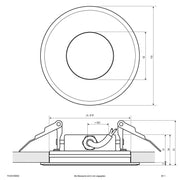 EVN Lichttechnik - Downlight/Strahler/Flutlicht LED-Deckeneinbauleuchte PCD67240602 IP67