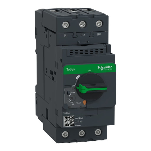 Schneider Electric - Leistungsschalter für Motorschutz Motorschutzschalter GV3P80 70-80A