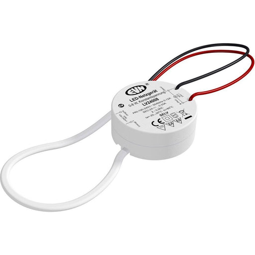 EVN Lichttechnik - LED-Betriebsgerät LED-Netzgerät LV 24008 24VDC 0,1-8W rund