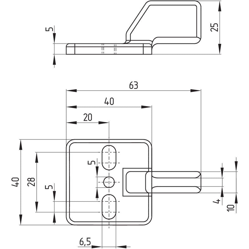 Schmersal - Einzelpositionsschalter Sicherheitsschalter TFI-010