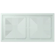 Jung - Abdeckrahmen Rahmen 2-fach LCZ 982 BF 215 ceruleen pale