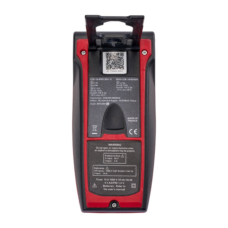 Chauvin Arnoux - Multimeter Digitalmultimeter EX/ATEX MTX 3297Ex
