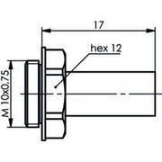 Telegärtner - Koax-Steckverbinder Kabelabfang crimp 100021325 G2, G30