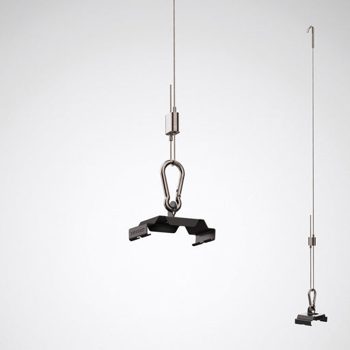 Trilux - Mechanisches Zubehör/Ersatzteile für Leuchten Seilabhängung A01DSXT/3000 078 05 schwarz