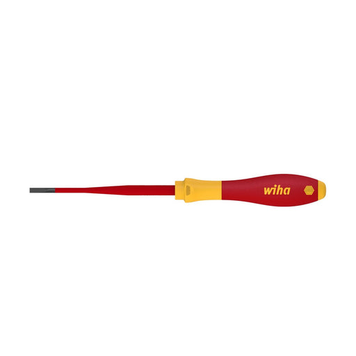 Wiha - Schlitz-Schraubendreher Schlitz Schraubendreher 3201 SF 4,5x125 SoftFinish electric