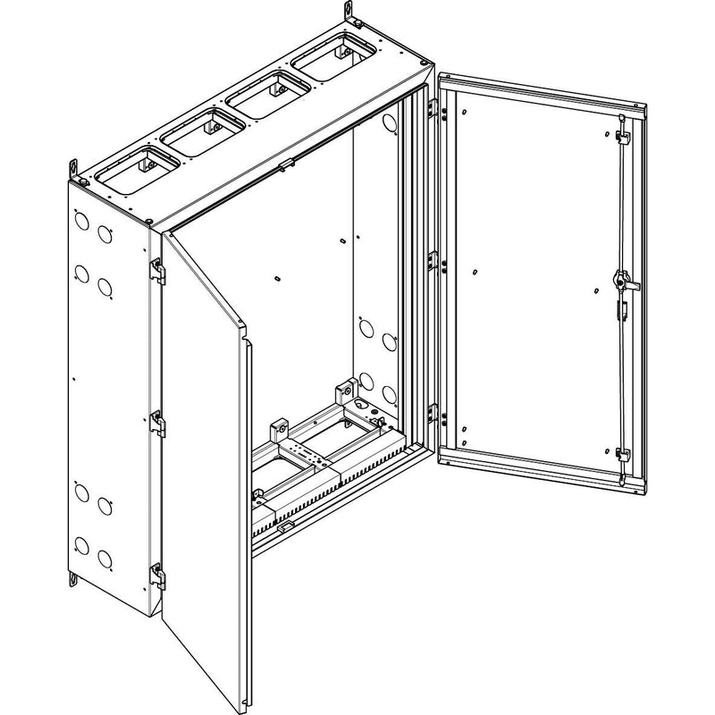 ABN - Leergehäuse Wandgehäuse NT48E geerdet IP55
