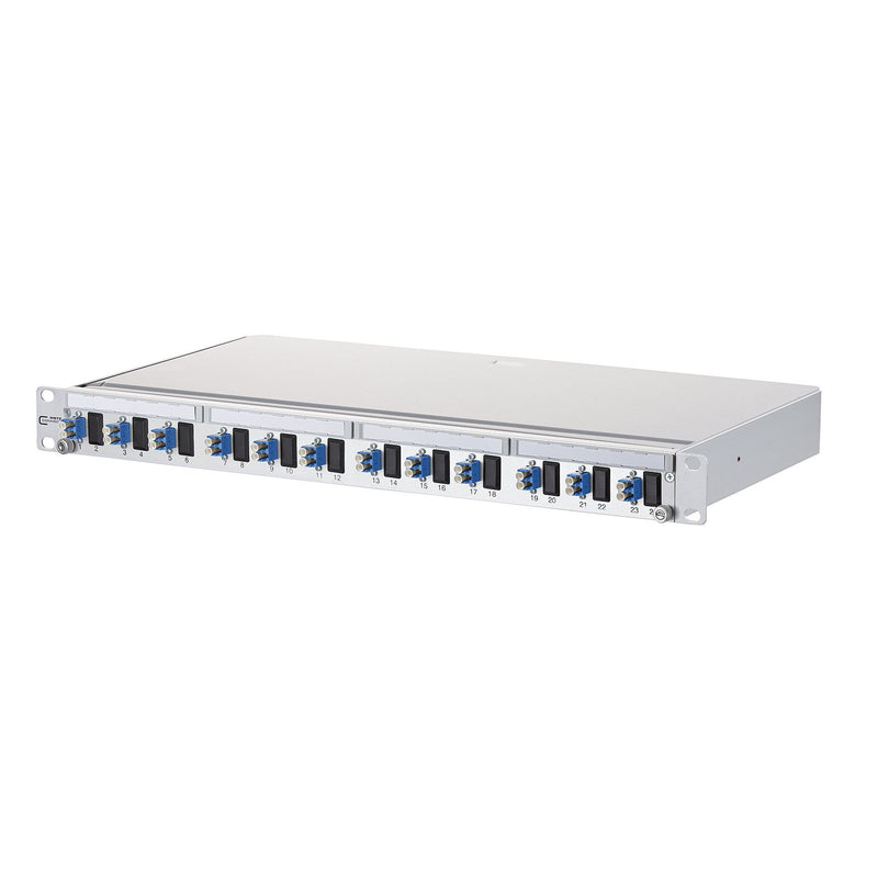 Metz Connect - Patchpanel LWL PA Patchfeld 1502207412-E VIK 12xLC-Duplex OS2