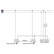 BEG Brück Electronic - Bewegungsmelder/Präsenzmelder komplett Programmierstick Indoor180TR o.Rahmen
