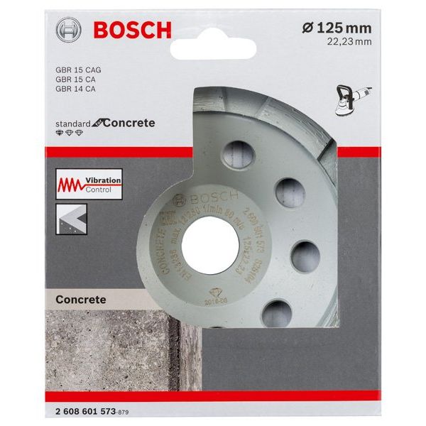 Bosch - Trenn-/Schleifscheibe Diamanttopfscheibe 2608601573 Standard for