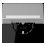 Jung - Steckdose SCHUKO Steckdose LC 1520 BFNAKL 204 gris moyen (32012)