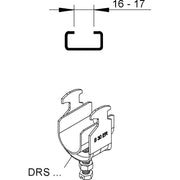 Niedax - Rohrschelle Dampfrohrschellen ER DRS 14 E3 − 100 Stück