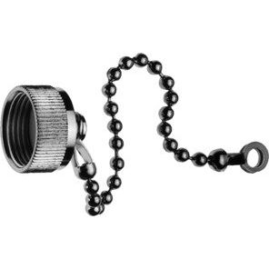 Telegärtner - Zubehör/Ersatzteile für Fernmeldetechnik UHF-Abdeckkappe mit Kette 100021261 − 5 Stück