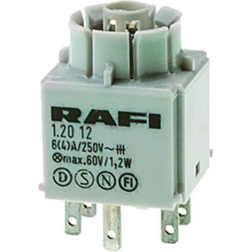 Rafi - Hilfsschalterblock Kontaktelement 1.20.123.001/0000