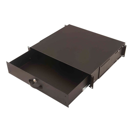 DIGITUS - Komponente für den Ausbau (Schaltschrank) Dokumentenablage DN-19 KEY-2U-SW 2HE,abschließbar,sw