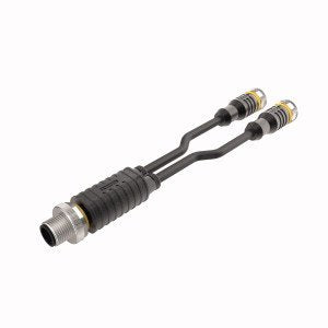 Turck - Passiver Sensor-/Aktor-Verteiler (mit Leitung) Zweifachverteiler VBRS4.4-2 #6628111 − 1 Stück