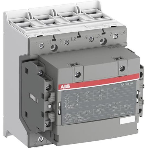 ABB Stotz S&J - Leistungsschütz zum Schalten von Wechselstrom Schütz AF140-40-22-13 100-250V 50/60Hz/DC