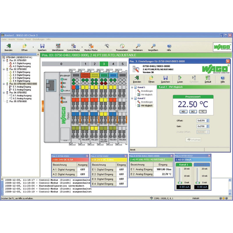 WAGO - Steuerungs-Software (sonstige) Software 759-302/000-923 IO-CHECK USB-KIT
