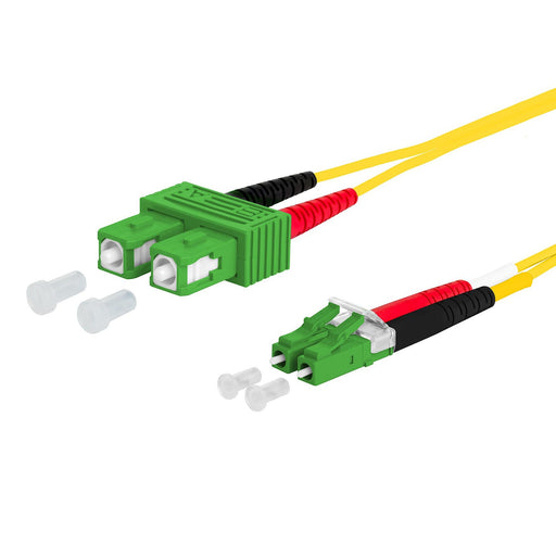 Metz Connect - Patchkabel LWL OpDAT Patchkabel SC-D 151P1EAJA30E APC/LC-D APC OS2, 3