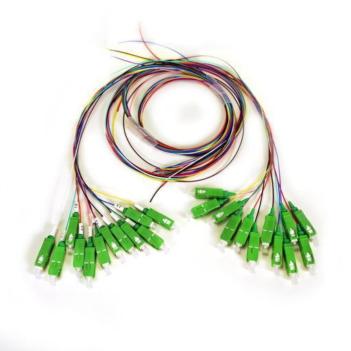 Televes - LWL-Pigtail Pigtail-Patchkabel SM 1m O24SCAPC1 24 Stk. LSFH SC/APC