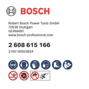 Bosch - Trenn-/Schleifscheibe PRO Multi Material X-Lock 2608615166 Diamanttrennscheibe