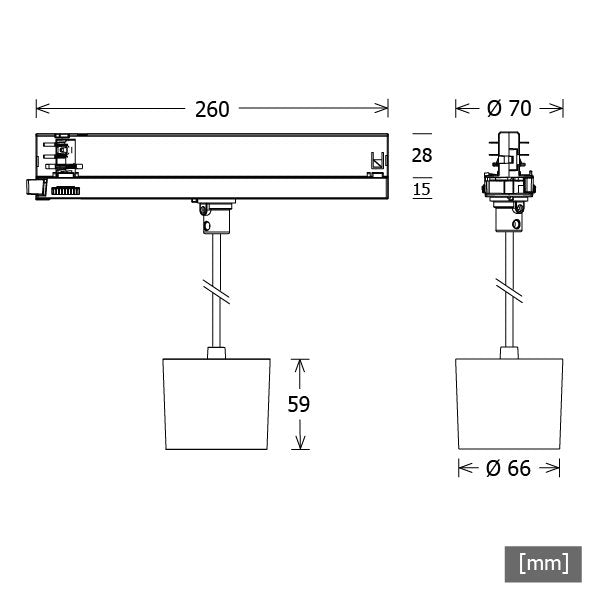 LTS Licht&Leuchten - Pendelleuchte LED-Pendelleuchte ORYOP1011094045DALsw 4000K DALI