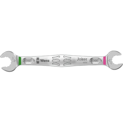 Wera - Maulschlüssel Doppelmaulschlüssel 05020311001 8 x 9 x 122,2 mm