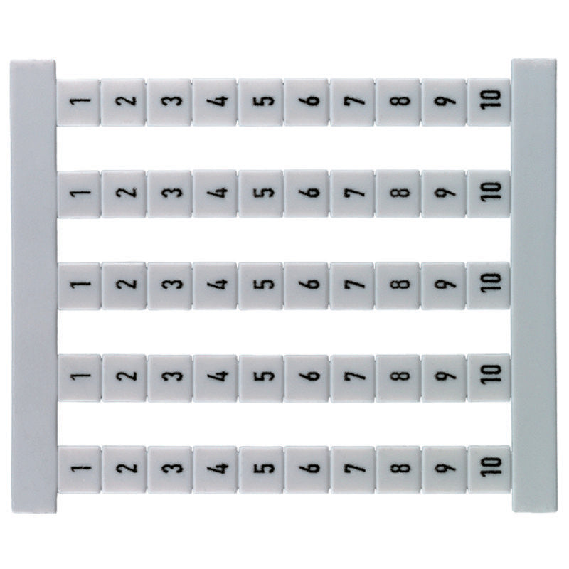 Weidmüller - Klemmenmarkierung Klemmenmarkierer DEK 5 FS 151-200 dekafix ws − 500 Stück
